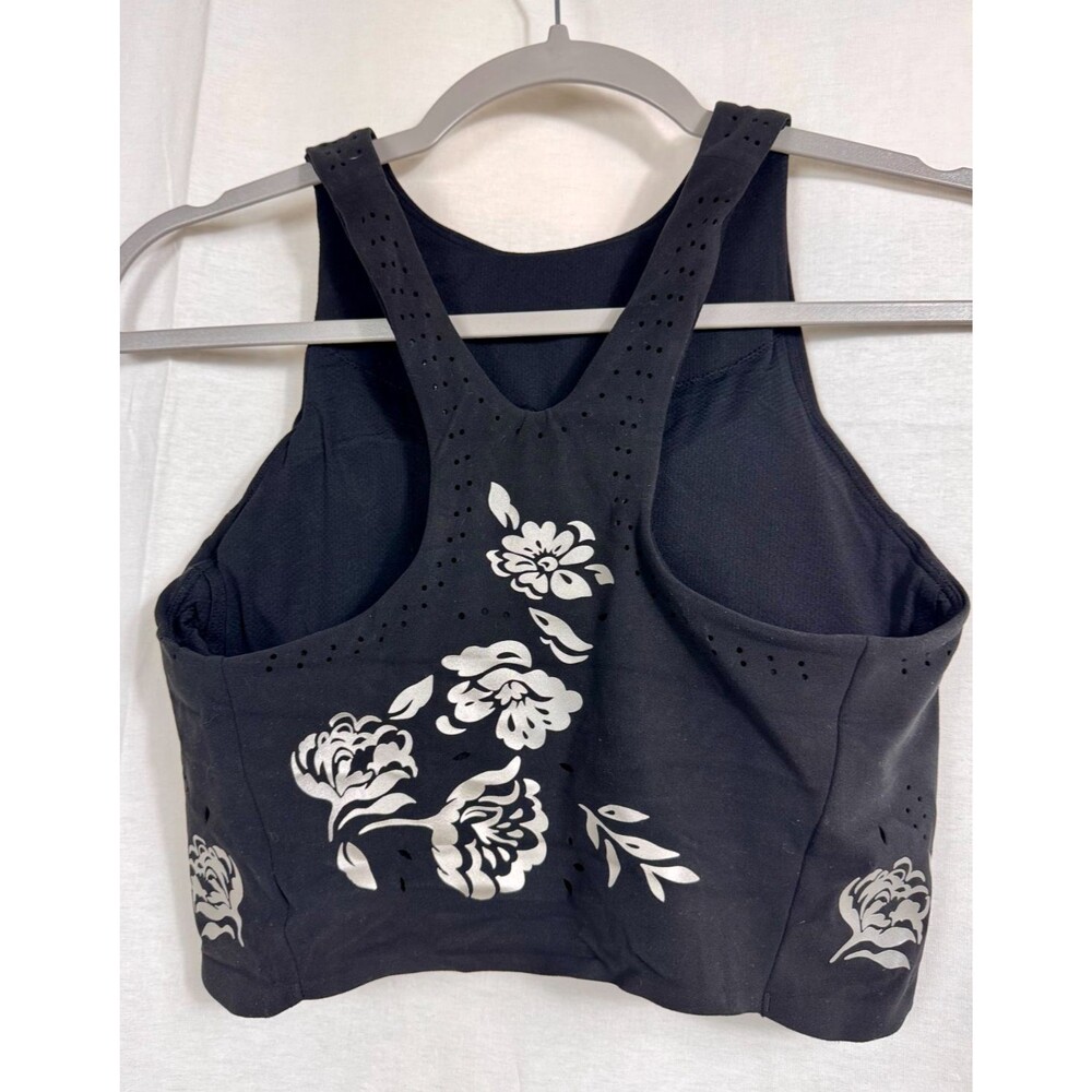 Athleta Sports Bra Crop Top Bra Bralette, High neck, Small, Excellent - Picture 2 of 5